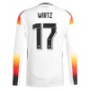 Maglia Germania Wirtz 17 Prima Divisa Euro 2024 ML